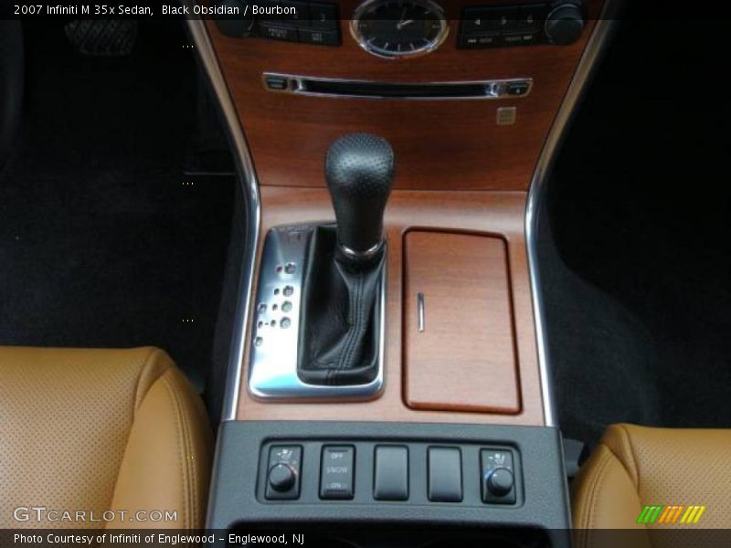 Black Obsidian / Bourbon 2007 Infiniti M 35x Sedan