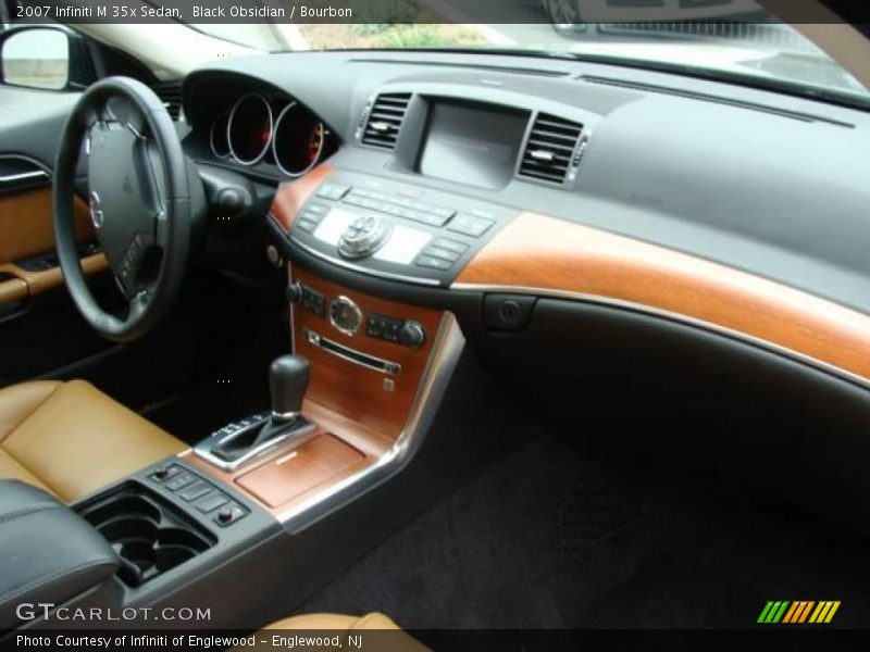 Black Obsidian / Bourbon 2007 Infiniti M 35x Sedan