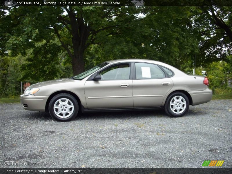 Arizona Beige Metallic / Medium/Dark Pebble 2007 Ford Taurus SE
