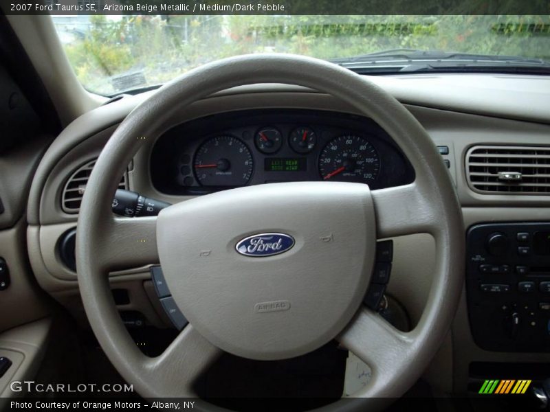 Arizona Beige Metallic / Medium/Dark Pebble 2007 Ford Taurus SE