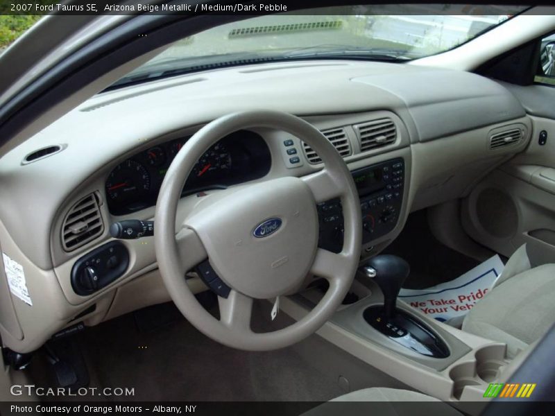 Arizona Beige Metallic / Medium/Dark Pebble 2007 Ford Taurus SE