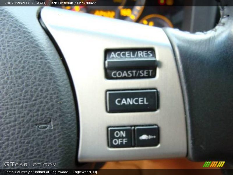 Black Obsidian / Brick/Black 2007 Infiniti FX 35 AWD