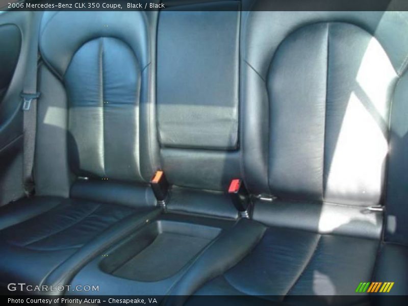 Black / Black 2006 Mercedes-Benz CLK 350 Coupe