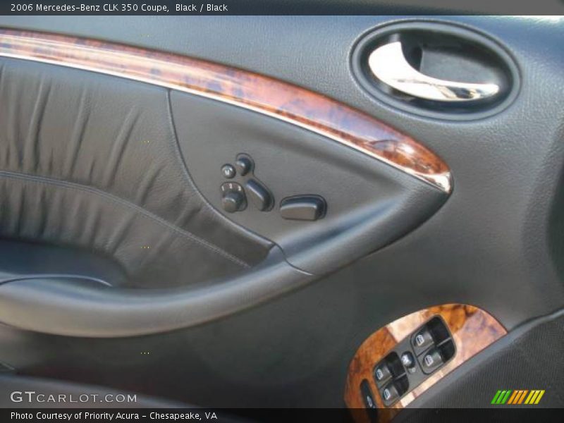 Black / Black 2006 Mercedes-Benz CLK 350 Coupe