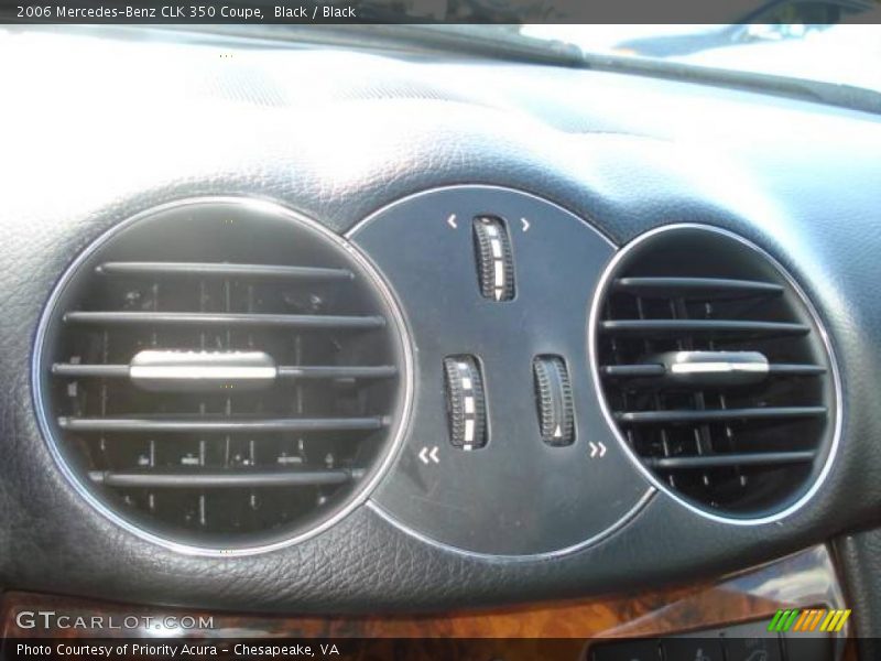 Black / Black 2006 Mercedes-Benz CLK 350 Coupe