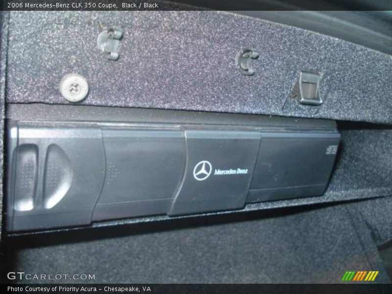 Black / Black 2006 Mercedes-Benz CLK 350 Coupe