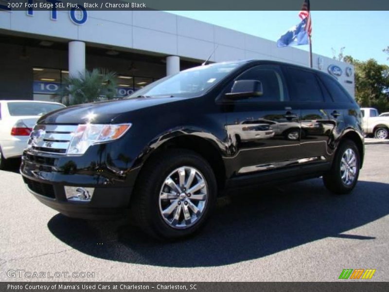 Black / Charcoal Black 2007 Ford Edge SEL Plus