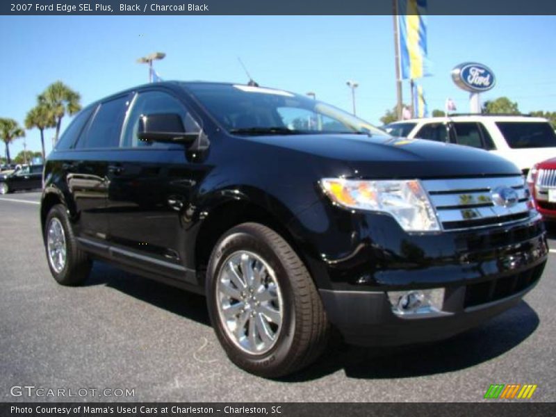 Black / Charcoal Black 2007 Ford Edge SEL Plus