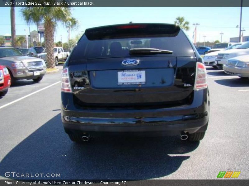 Black / Charcoal Black 2007 Ford Edge SEL Plus