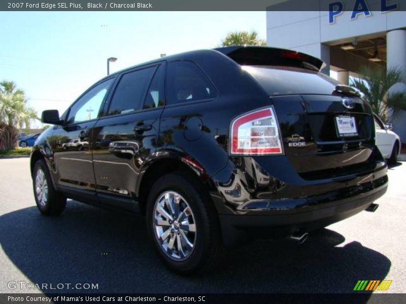 Black / Charcoal Black 2007 Ford Edge SEL Plus