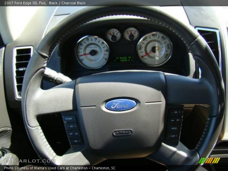 Black / Charcoal Black 2007 Ford Edge SEL Plus
