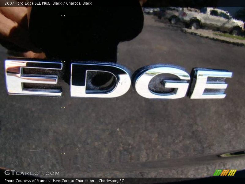 Black / Charcoal Black 2007 Ford Edge SEL Plus
