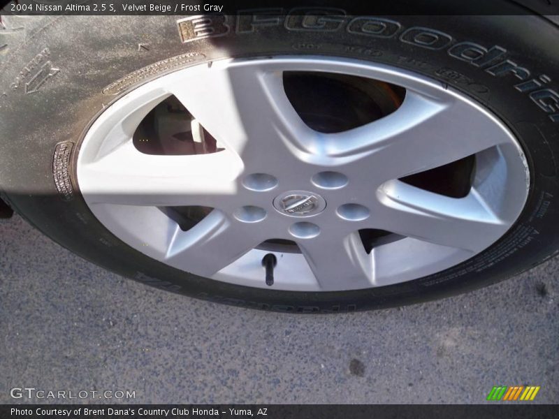 Velvet Beige / Frost Gray 2004 Nissan Altima 2.5 S