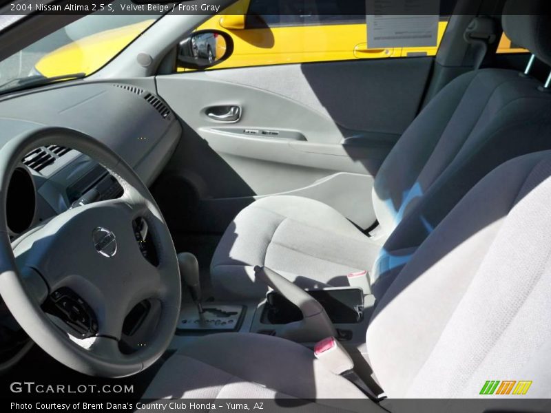 Velvet Beige / Frost Gray 2004 Nissan Altima 2.5 S