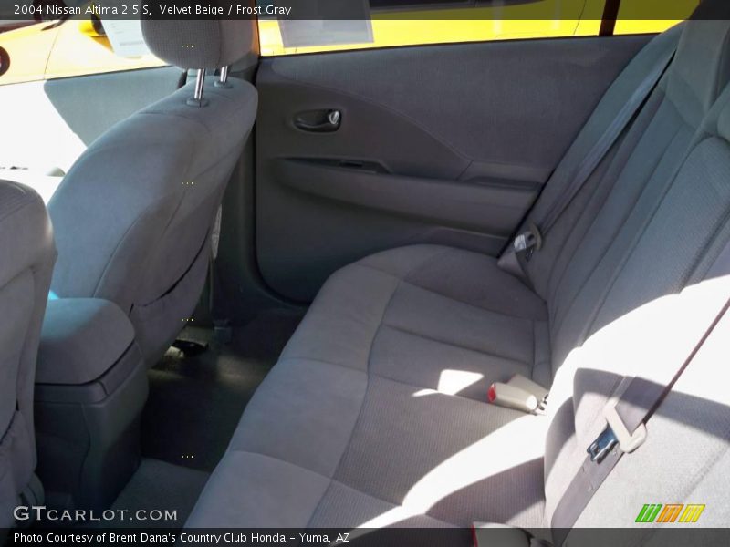 Velvet Beige / Frost Gray 2004 Nissan Altima 2.5 S