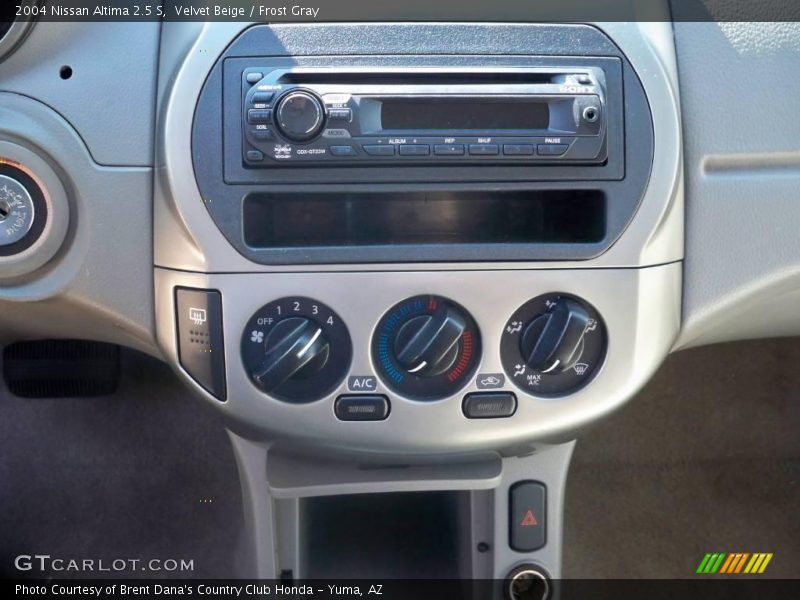 Velvet Beige / Frost Gray 2004 Nissan Altima 2.5 S