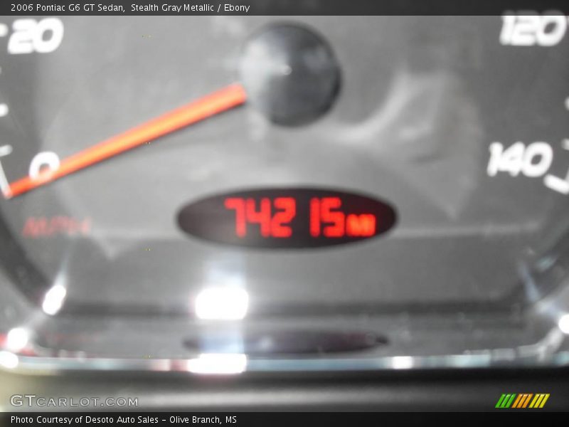 Stealth Gray Metallic / Ebony 2006 Pontiac G6 GT Sedan