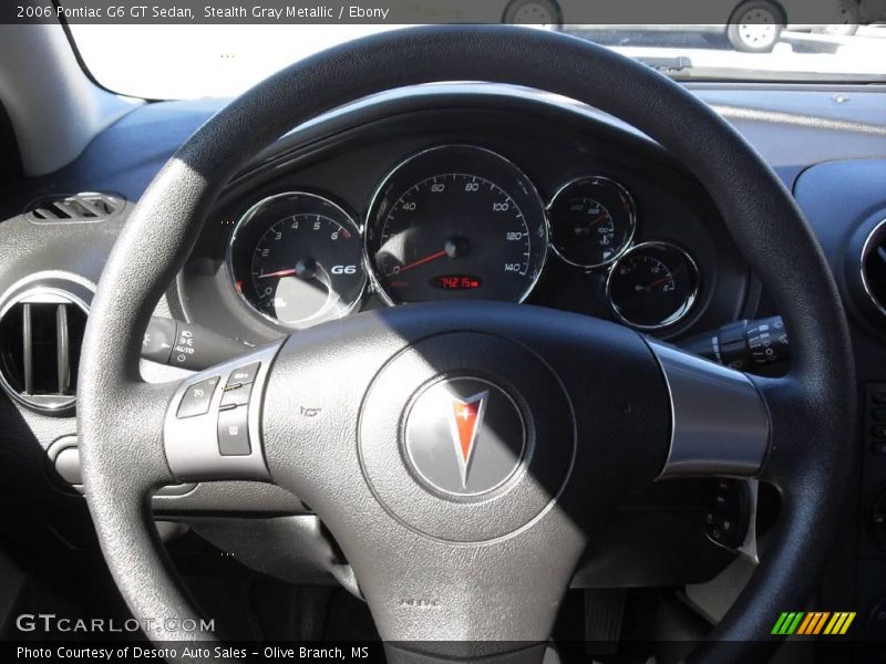 Stealth Gray Metallic / Ebony 2006 Pontiac G6 GT Sedan