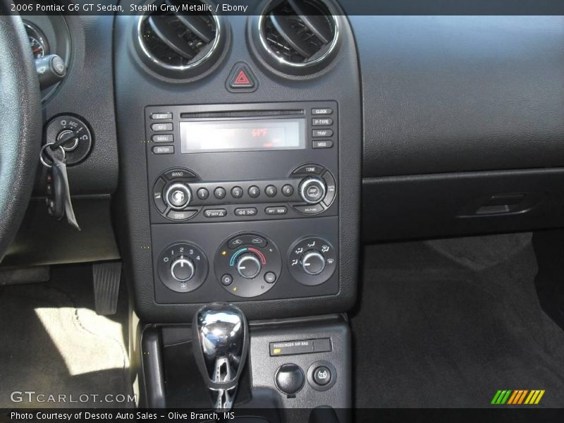 Stealth Gray Metallic / Ebony 2006 Pontiac G6 GT Sedan