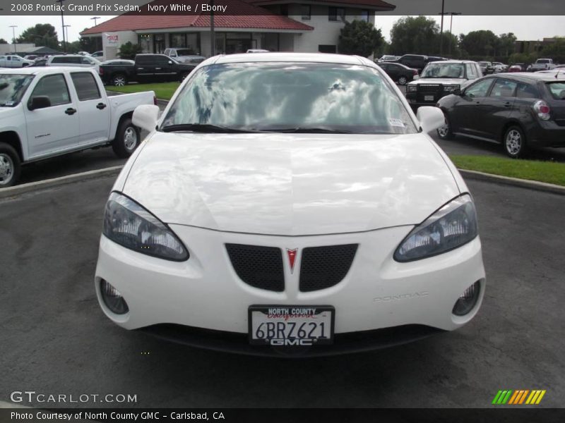 Ivory White / Ebony 2008 Pontiac Grand Prix Sedan
