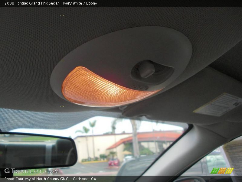 Ivory White / Ebony 2008 Pontiac Grand Prix Sedan