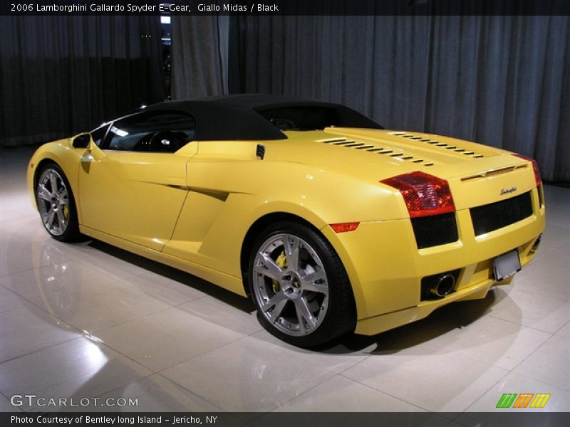 Giallo Midas / Black 2006 Lamborghini Gallardo Spyder E-Gear