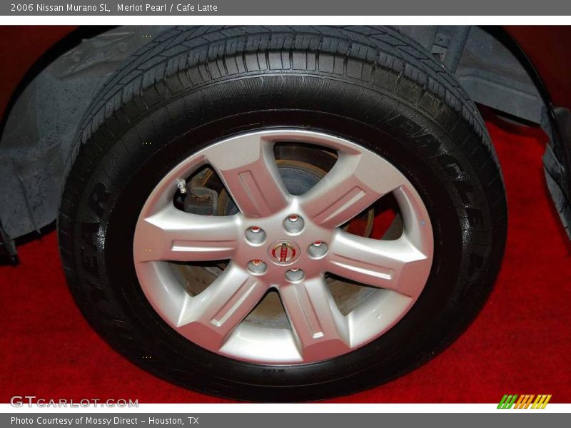 Merlot Pearl / Cafe Latte 2006 Nissan Murano SL
