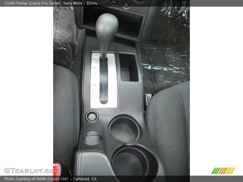 Ivory White / Ebony 2008 Pontiac Grand Prix Sedan