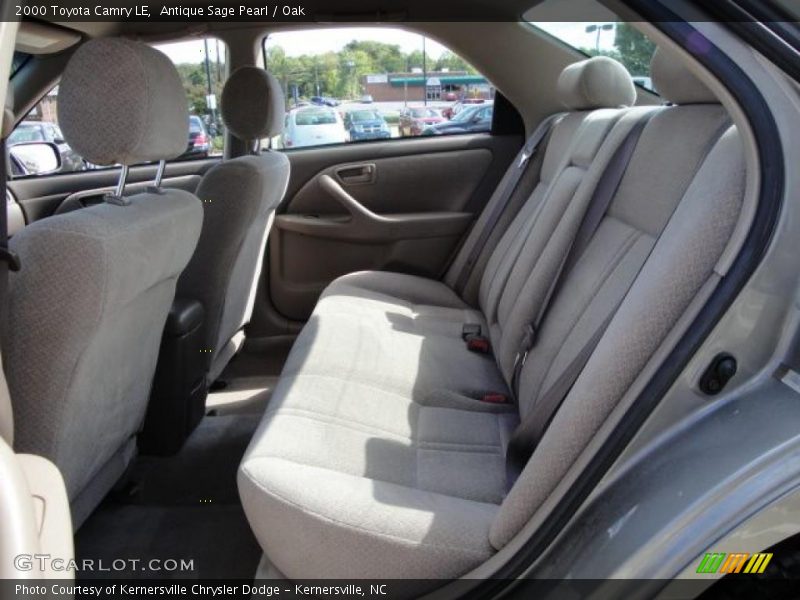 Antique Sage Pearl / Oak 2000 Toyota Camry LE