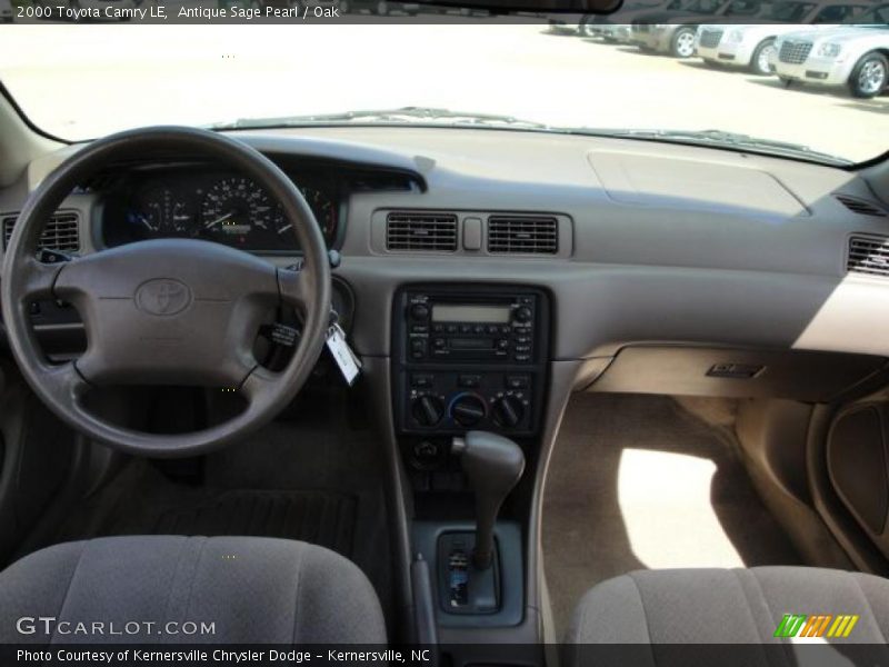 Antique Sage Pearl / Oak 2000 Toyota Camry LE