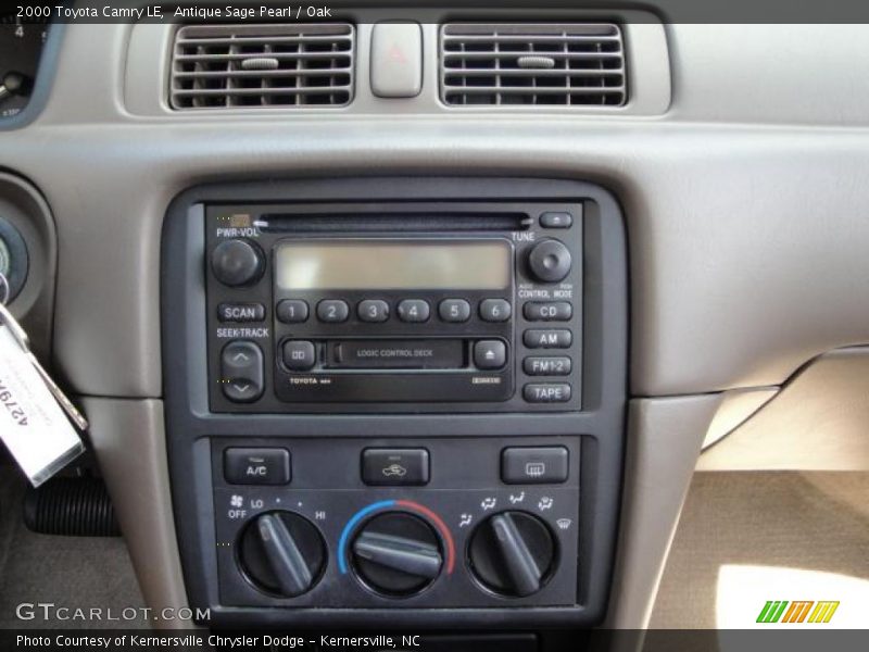 Antique Sage Pearl / Oak 2000 Toyota Camry LE