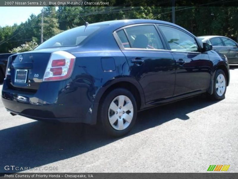 Blue Onyx Metallic / Charcoal/Steel 2007 Nissan Sentra 2.0