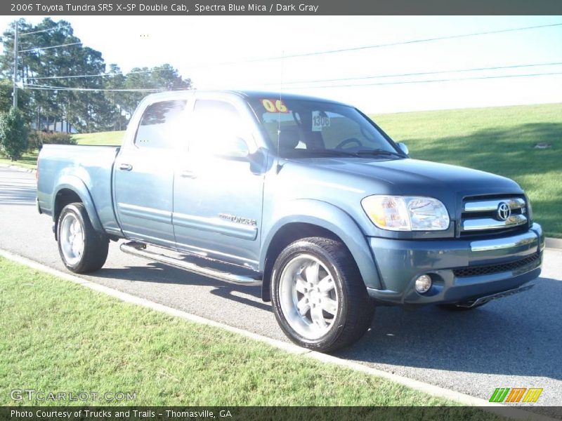 Spectra Blue Mica / Dark Gray 2006 Toyota Tundra SR5 X-SP Double Cab