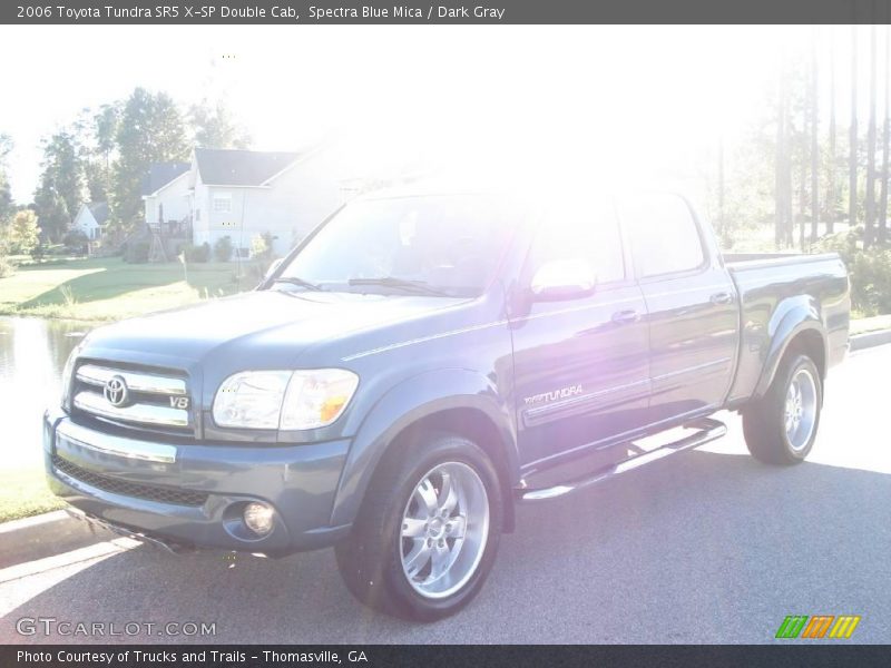 Spectra Blue Mica / Dark Gray 2006 Toyota Tundra SR5 X-SP Double Cab