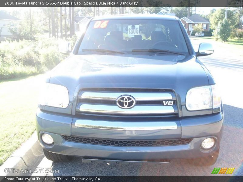 Spectra Blue Mica / Dark Gray 2006 Toyota Tundra SR5 X-SP Double Cab