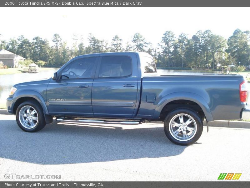 Spectra Blue Mica / Dark Gray 2006 Toyota Tundra SR5 X-SP Double Cab