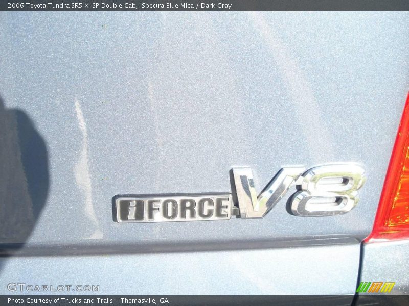 Spectra Blue Mica / Dark Gray 2006 Toyota Tundra SR5 X-SP Double Cab