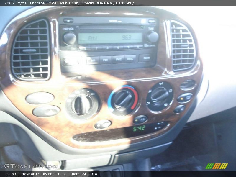 Spectra Blue Mica / Dark Gray 2006 Toyota Tundra SR5 X-SP Double Cab