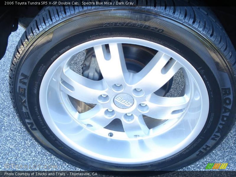 Spectra Blue Mica / Dark Gray 2006 Toyota Tundra SR5 X-SP Double Cab