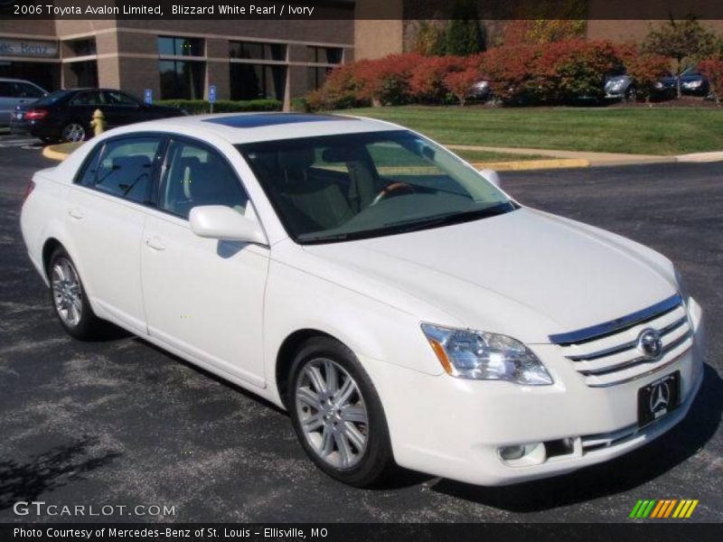 Blizzard White Pearl / Ivory 2006 Toyota Avalon Limited