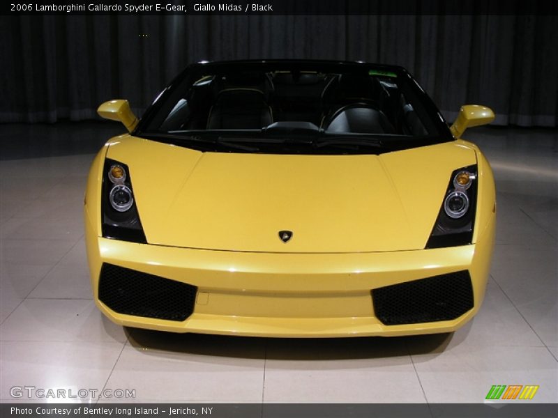 Giallo Midas / Black 2006 Lamborghini Gallardo Spyder E-Gear