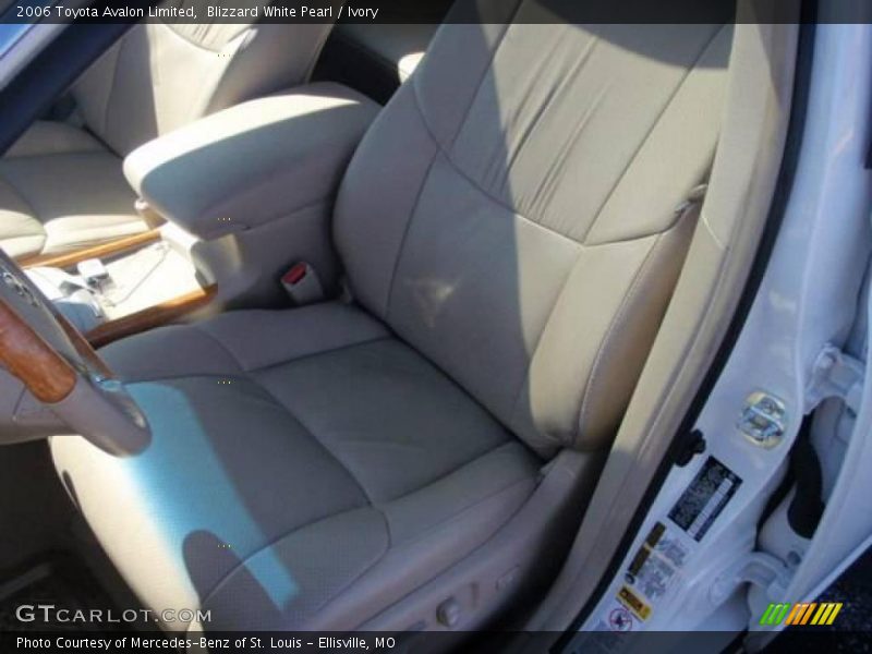 Blizzard White Pearl / Ivory 2006 Toyota Avalon Limited