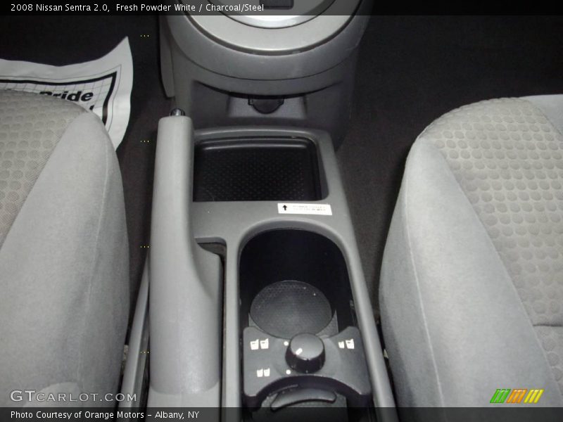 Fresh Powder White / Charcoal/Steel 2008 Nissan Sentra 2.0