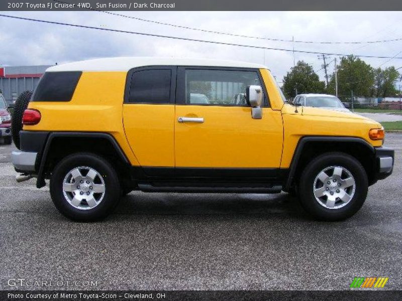 Sun Fusion / Dark Charcoal 2007 Toyota FJ Cruiser 4WD