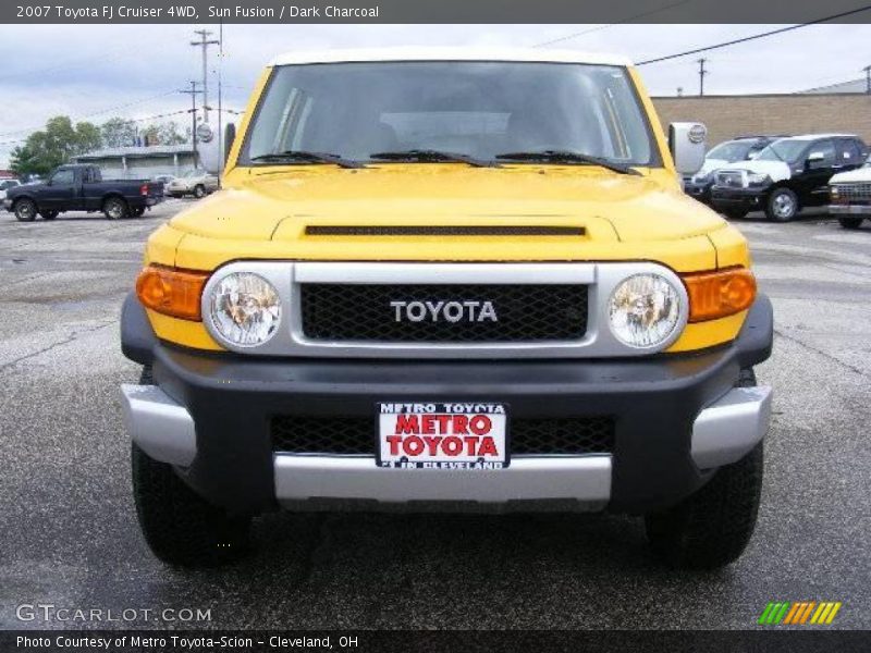 Sun Fusion / Dark Charcoal 2007 Toyota FJ Cruiser 4WD