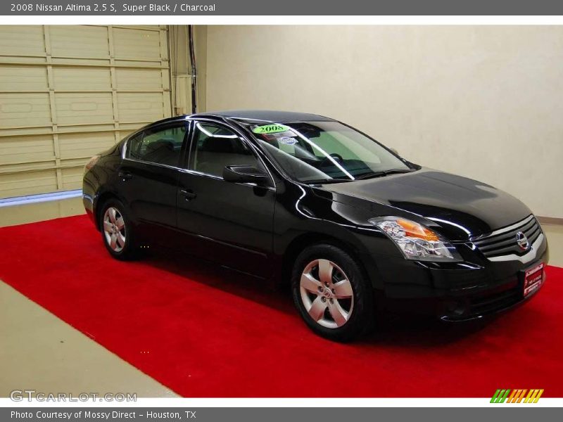 Super Black / Charcoal 2008 Nissan Altima 2.5 S