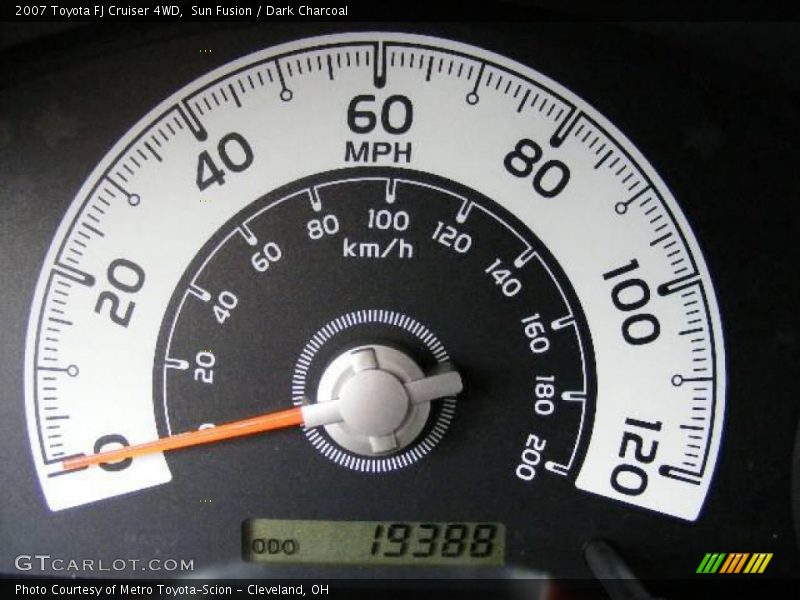 Sun Fusion / Dark Charcoal 2007 Toyota FJ Cruiser 4WD