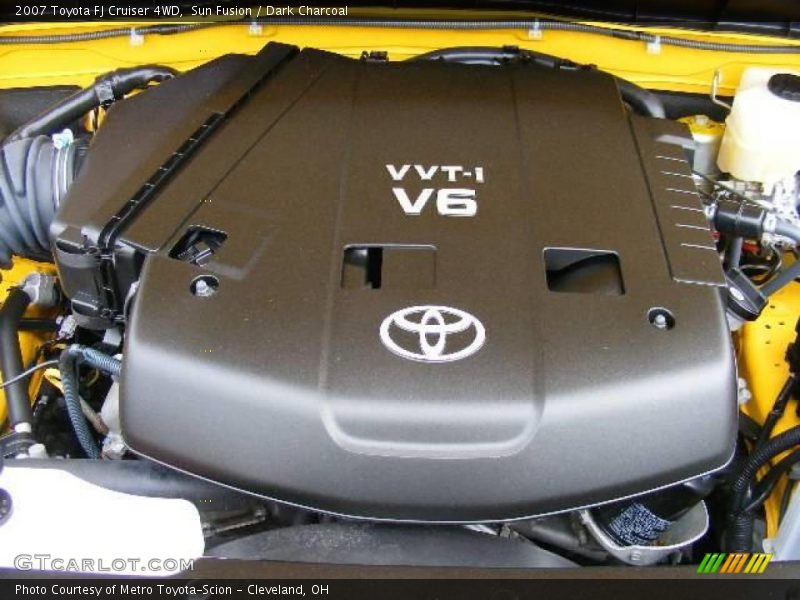 Sun Fusion / Dark Charcoal 2007 Toyota FJ Cruiser 4WD