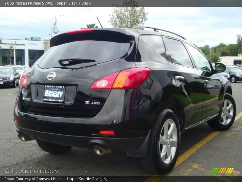 Super Black / Black 2009 Nissan Murano S AWD