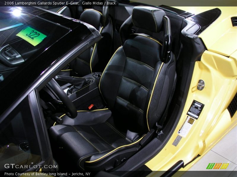 Giallo Midas / Black 2006 Lamborghini Gallardo Spyder E-Gear